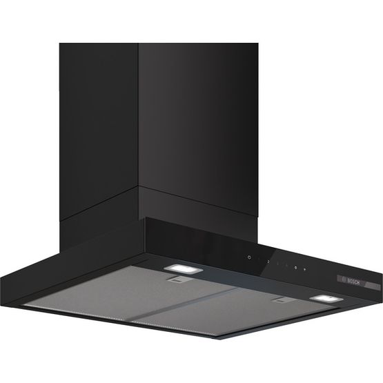 BOSCH DWB67DN60B Series 6 Wall-Mounted 60cm Cooker Hood Matte Black