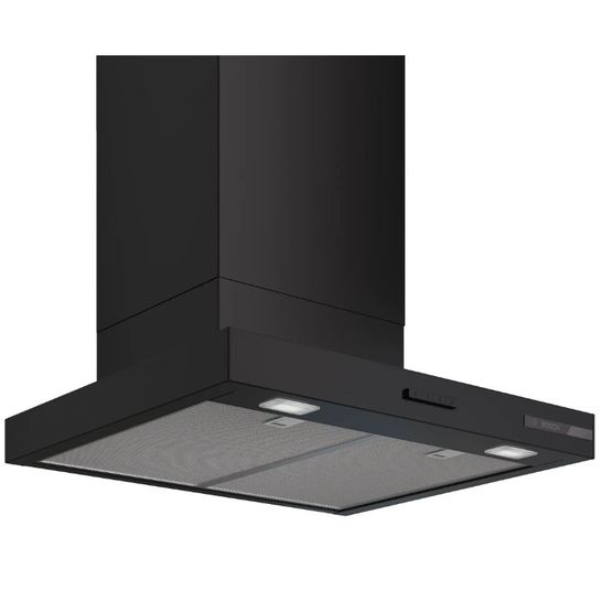BOSCH DWB65CC60B Series 4 Wall-Mounted 60cm Cooker Hood Matte Black