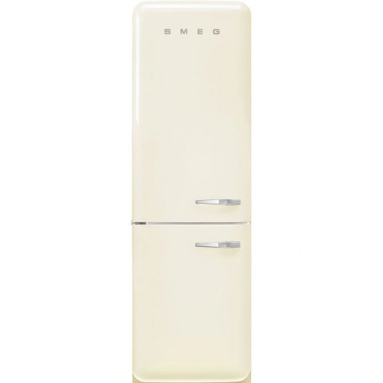 SMEG FAB32LCR6UK 60.1cm 70/30 Fridge Freezer - Cream
