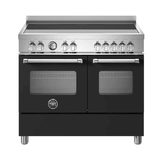 BERTAZZONI MAS105I2ENEC Master 100cm Range Cooker Twin Oven Induction Black