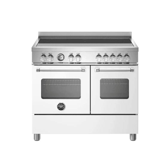 Bertazzoni Master 100cm Range Cooker Twin Oven Induction Stainless MAS105I2EBIC