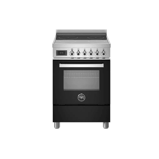 60cm Single Oven Induction Cooker Gloss Black PRO64I1ENET