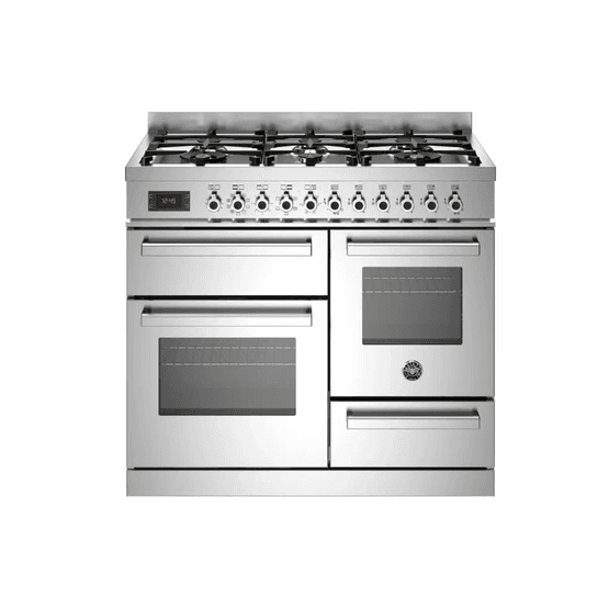 Professional 100cm Range Cooker XG Oven Dual Fuel Stainless Steel PRO106L3EXT