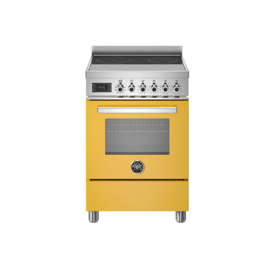 Bertazzoni 60cm Single Oven Induction Cooker Gloss Yellow PRO64I1EGIT