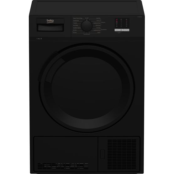 BEKO DTLCE80051B 8kg Condenser Tumble Dryer with Sensor - Black