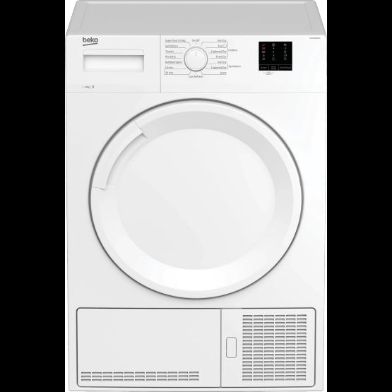 BEKO DTKCE80021W 8kg Condenser Tumble Dryer with Sensor - White