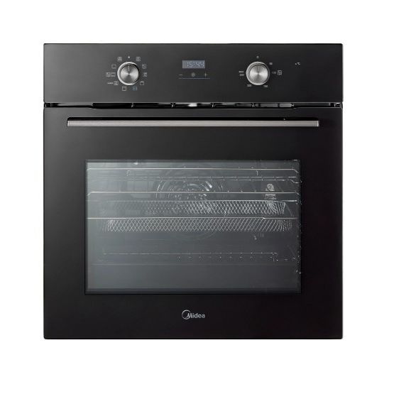 MIDEA Xpress Fry MBO65M90D2-BK Multifunction Built In Single Oven - Black