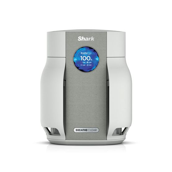 SHARK HP062UK BreatheClear Compact Air Purifier - Dove Grey
