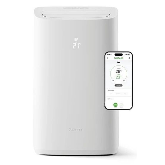 MEACO MEACOCOOL Cirro 12000 BTU Super Quiet Smart Portable Air Conditioner &amp; Heater