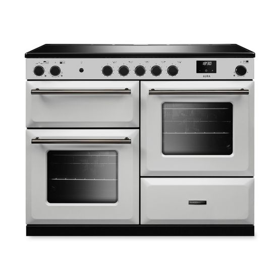 RANGEMASTER AURAO110EIPWHT/YX1 Aura 110 Induction White with Onyx Trim