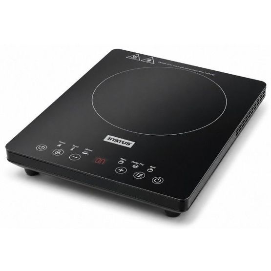STATUS SCOTTSDALE1PKB4 Single Table Top 13A Induction Hob Black