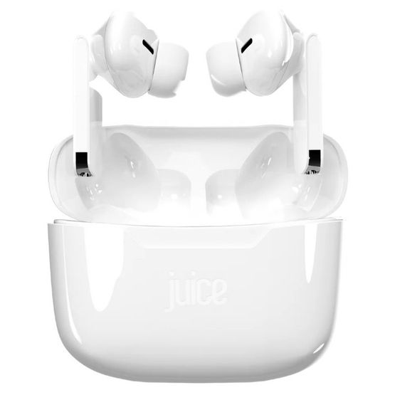 Juice Play In Ear Earphones True Wireless White