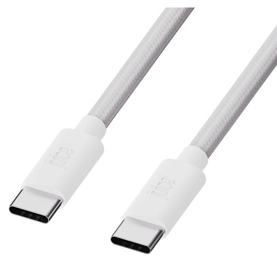 Juice USB-C to USB-C 1m Braided White
