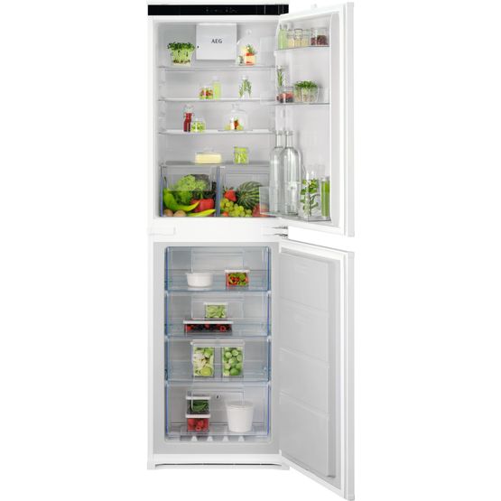 AEG NSC7T185ES Built-In 50/50 Frost Free Fridge Freezer