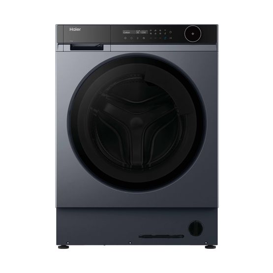 HAIER HWB100-B14858GUU 10kg 1400 Spin Washing Machine - Graphite + Black