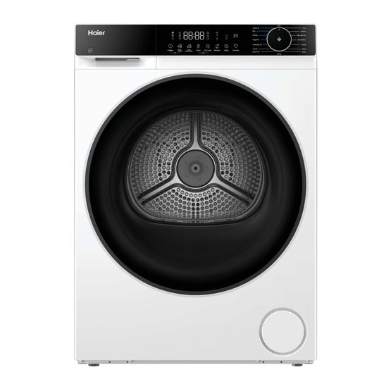 HAIER HD80-D357U1-UK Freestanding 8kg Heat Pump Tumble Dryer - White