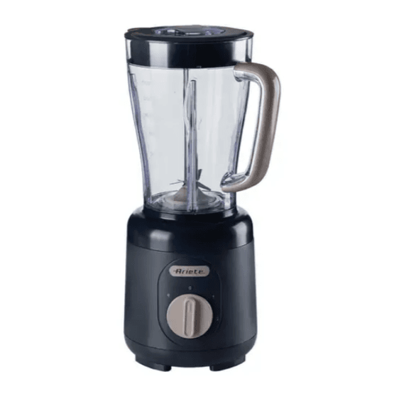 ARIETE Breakfast Line 500W 1.5L Blender - Dark Grey