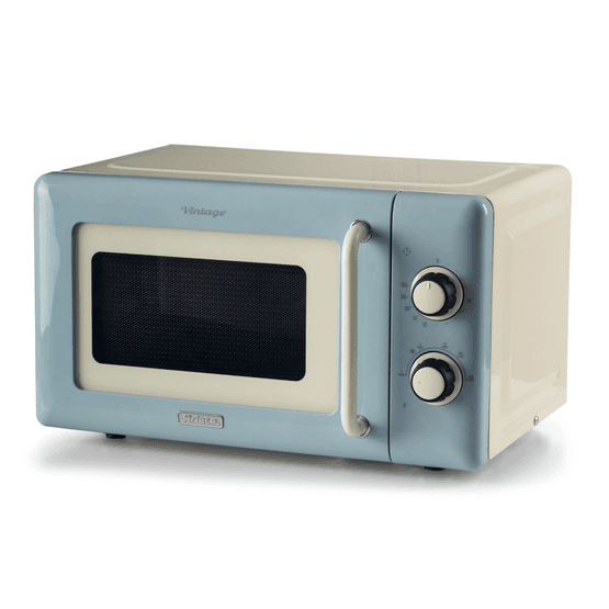 ARIETE 20L 800W Vintage Microwave - Blue