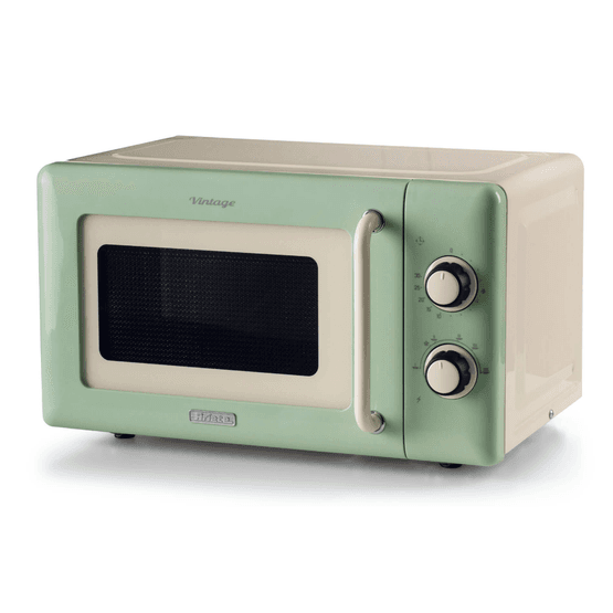 ARIETE 00C396004ARSA 20L 800W Vintage Microwave - Green