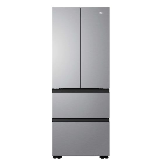 HAIER HFKR5718DNMM 70cm Wide 60/40 Total No Frost Multi-door Fridge Freezer - Inox