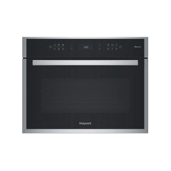 HOTPOINT HCW6O7HTSXUKC 13A Built-In Microwave Combi Oven Stainless Steel