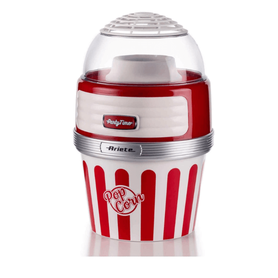 ARIETE 00C295700ARAS Retro Popcorn Maker + Serving Bowl - Red