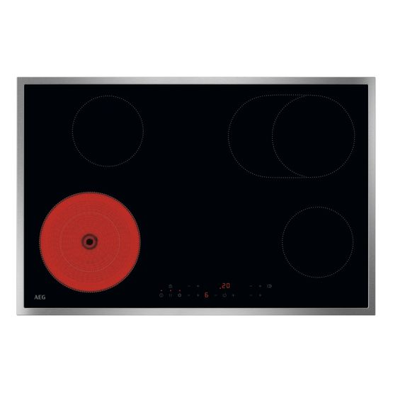 AEG NRN84A06XB 3000 Radiant Hob Ceramic 80cm