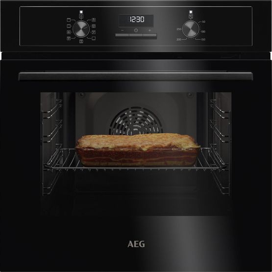 AEG BCX23101EB Built-In Electric Single Oven - Black
