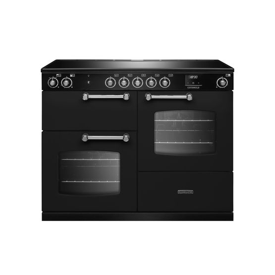 RANGEMASTER COTO110EIPCBL/CM1 Cotswold 110 Induction Charcoal Black/Chrome