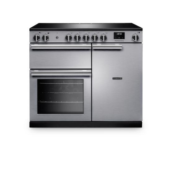 RANGEMASTER PR100EISTST/CM1 Professional 100 Induction Stainless Steel with Chrome Trim