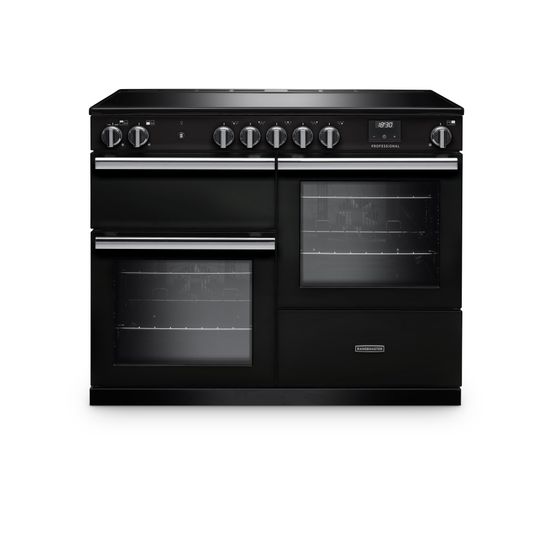 RANGEMASTER PRO110EIPCBL/CM1 Professional OC 110 Induction Charcoal Black with Chrome Trim