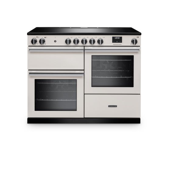 RANGEMASTER PRO110EIPIVY/CM1 Professional OC 110 Induction Ivory with Chrome Trim