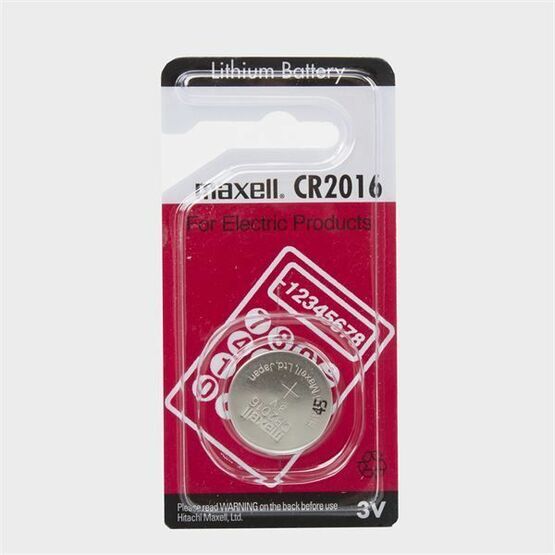 Maxell 3V CR2016 Lithium Coin Battery