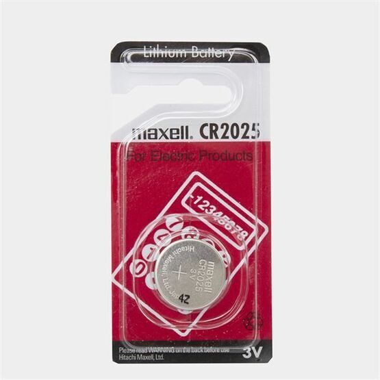 Maxell 3V CR2025 Lithium Coin Battery