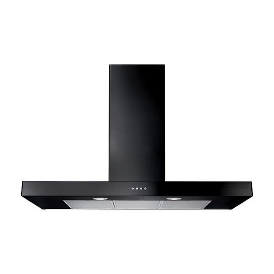 RANGEMASTER UNBHDS100BL/ 100cm Flat Hood Black