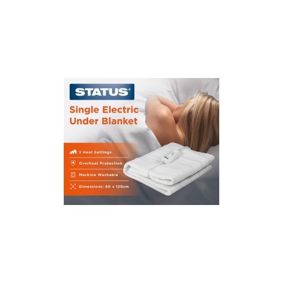 STATUS SEB1PKB 40W Single Electric Blanket