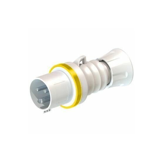 Gewiss GW60001H Yellow 100-130v 3 Pin 16a Trailing Plug