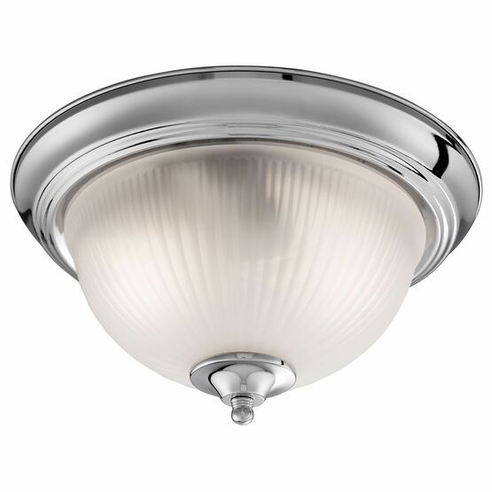 SEARCHLIGHT American Diner IP44 Chrome Flush Fitting