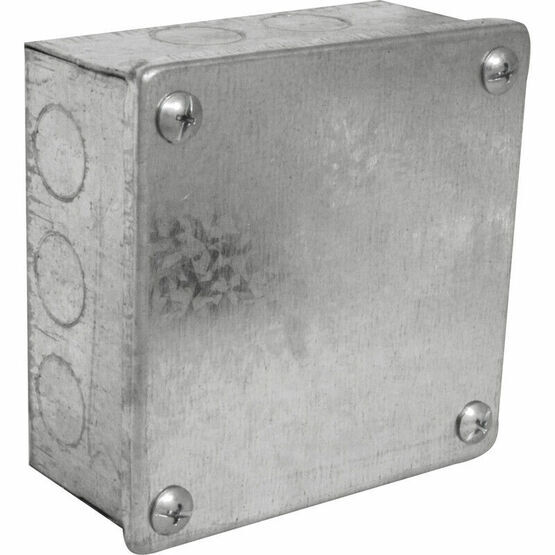 4x4x2" Adaptable Galvanised Steel Box MM20084
