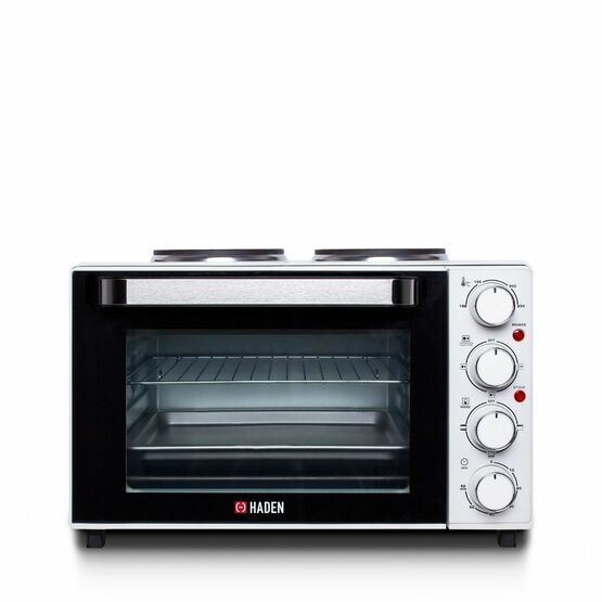 HADEN 198204 25L Table Top Oven With Twin Hotplates