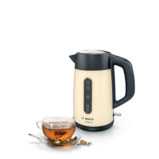 BOSCH TWK4P437GB 1.7L Traditional Jug Kettle - Cream