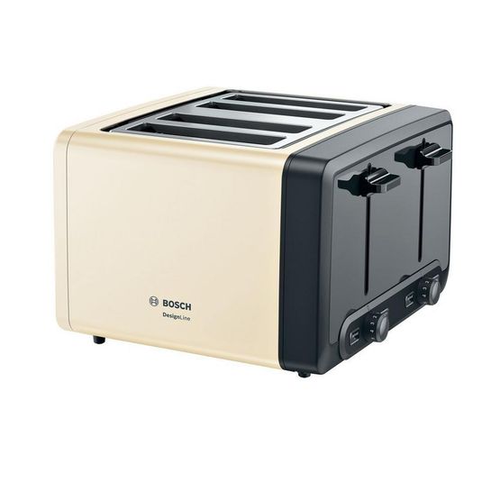 BOSCH TAT4P447GB 4 Slice Toaster Cream