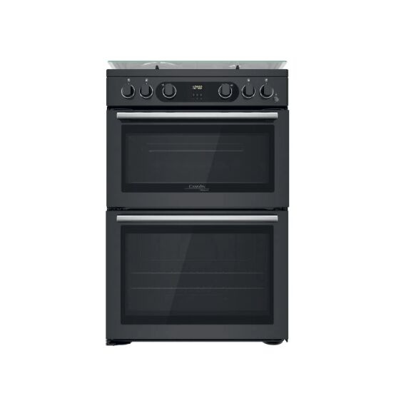 CANNON CD67G0C2CAUK Ultima Gas Double Oven Anthracite