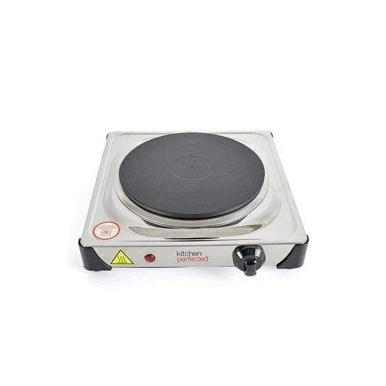 LLOYTRON E4103SS 1500W Single Hotplate Polished Stainless Steel