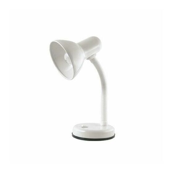 Lloytron White Desk Lamp Only 8 99, Lloytron Halogen Table Lamp