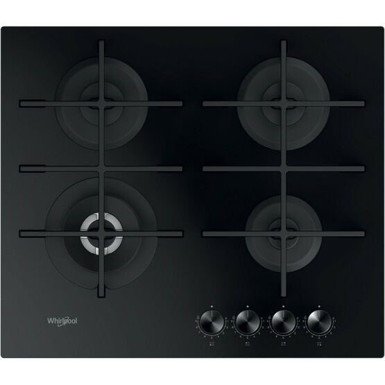 WHIRLPOOL GOWL628NB Gas on Glass Hob 60CM