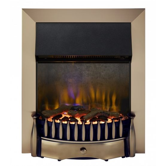 Buy DIMPLEX BMR20AB Braemar Optiflame 3D Electric Fire Antique Brass from  £460.00