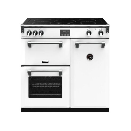 STOVES 444410915 Richmond Deluxe 90cm Induction Range Icy White