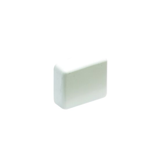 Trunking Stop End 16x16mm White