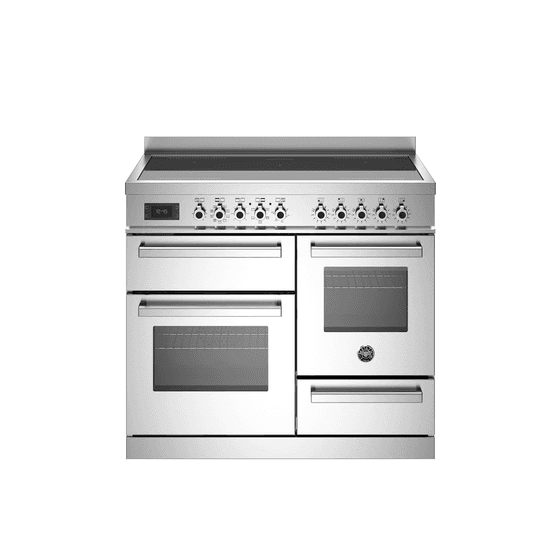Bertazzoni Professional 100cm Range Cooker XG Induction Stainless PRO105I3EXT2